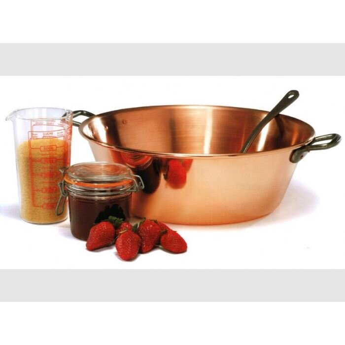 Bassine à confiture en cuivre - Kadolog