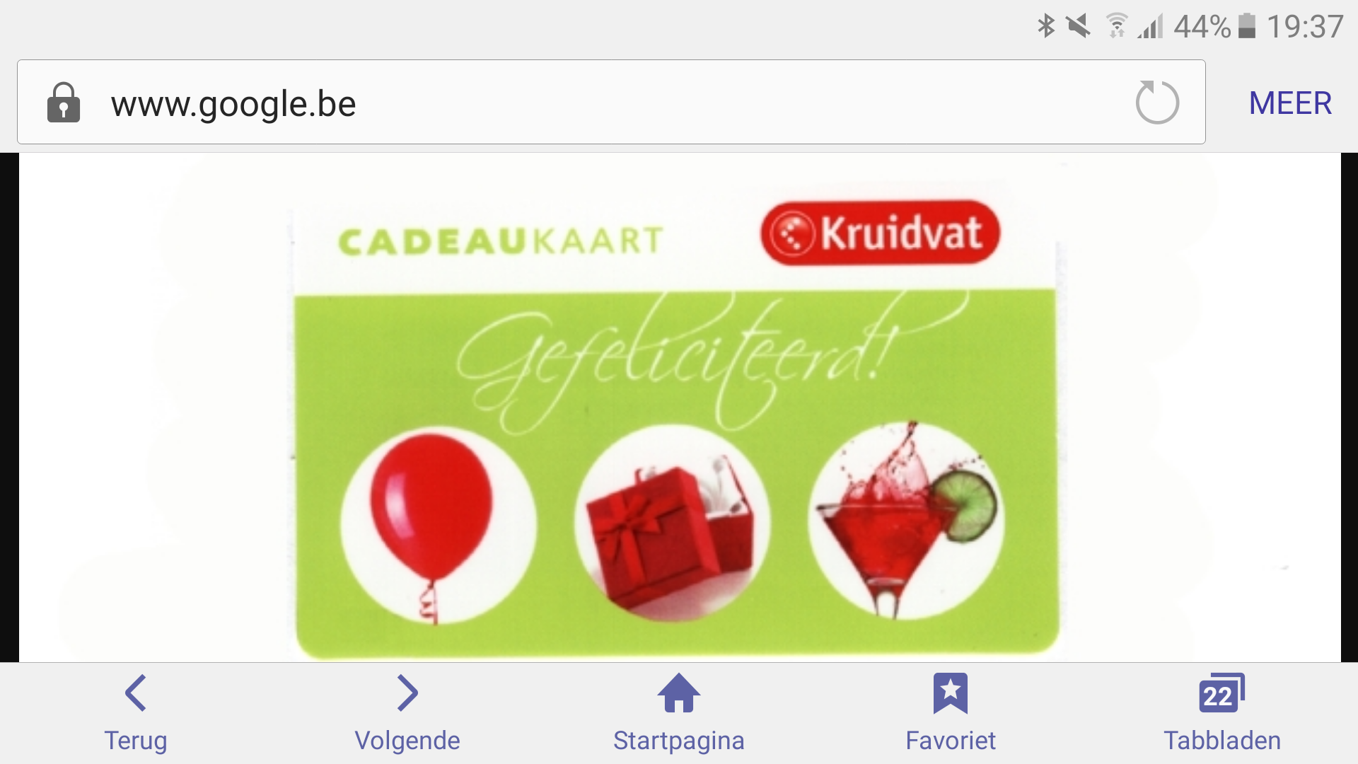 Cadeaubon kruidvat - Kadolog