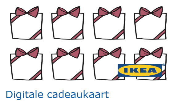 Kadobon Ikea/Bon cadeau Ikea - Kadolog