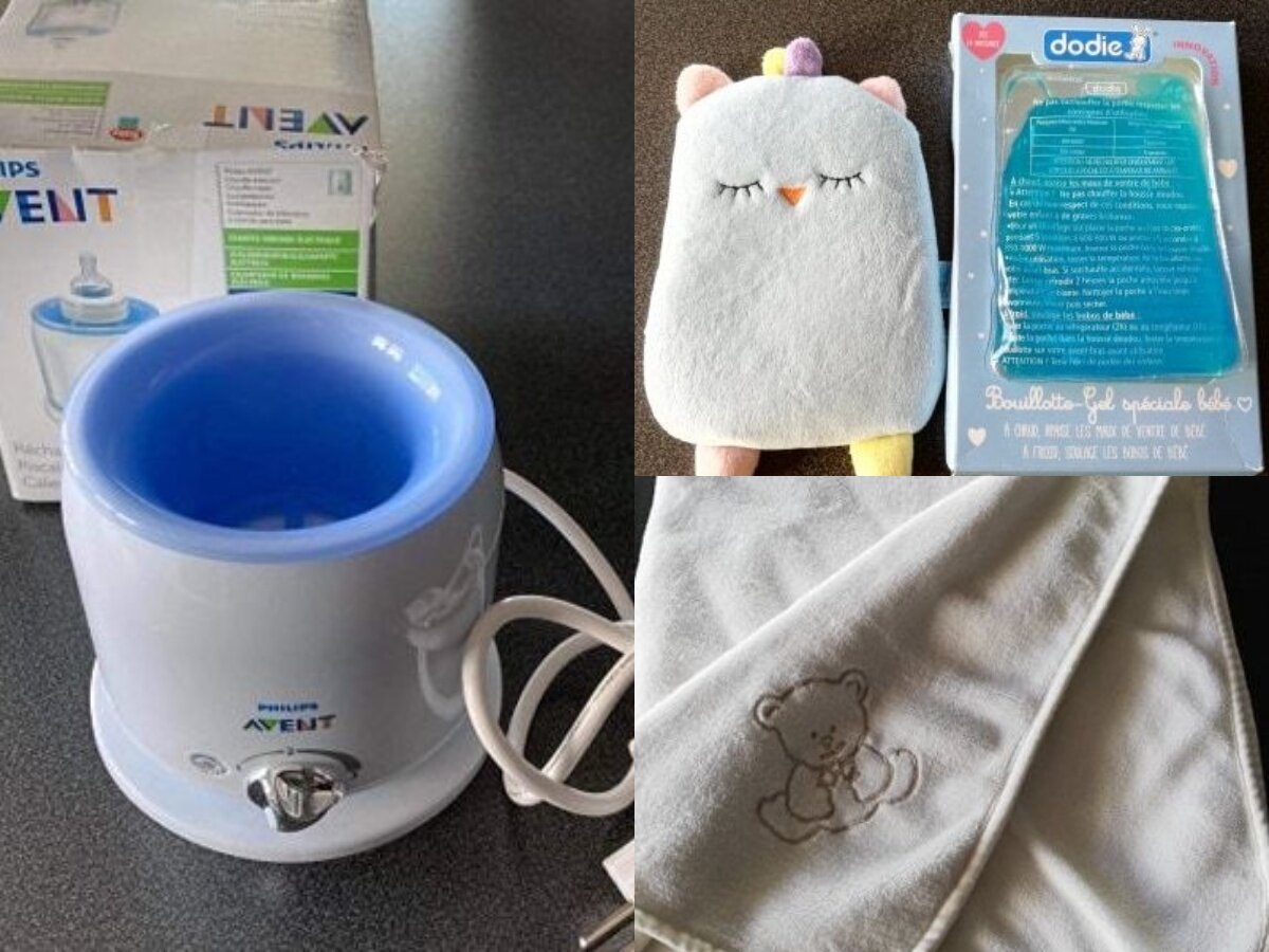Chauffe Biberon Avent Bouillotte Dodie Speciale Bebe Et Petite Couverture Toute Douce Achetes Ensemble En 2e Main Kadolog