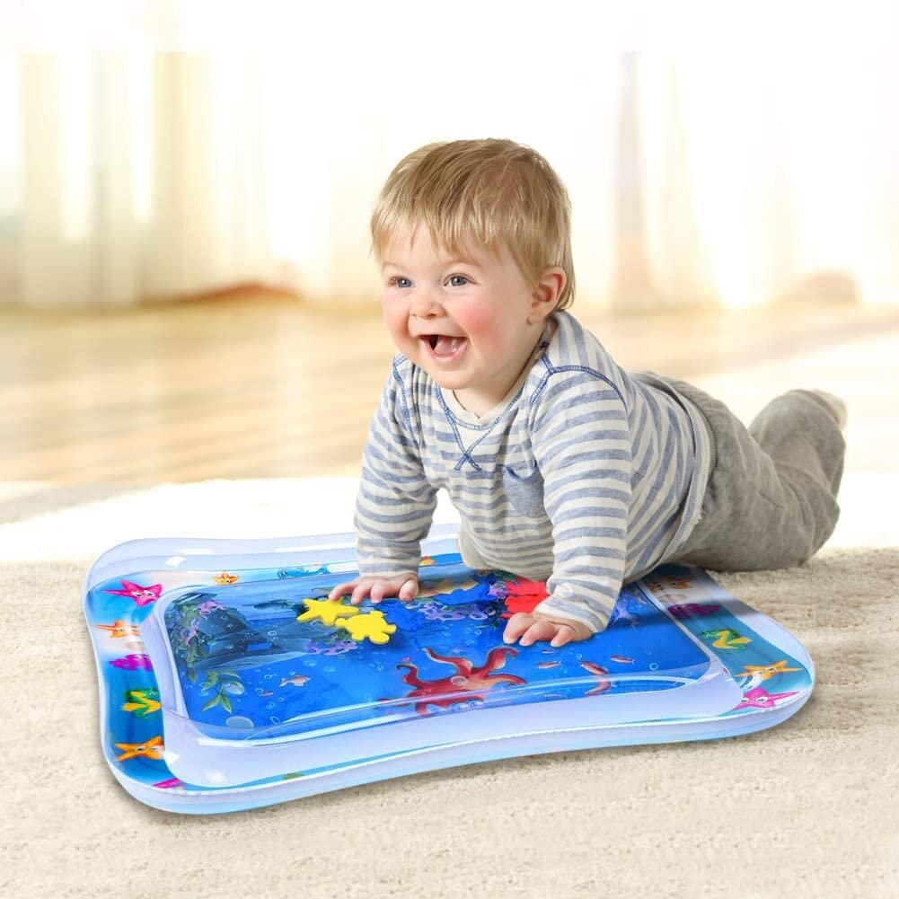 Tapis A Eau Bebe Bellababy Tummy Time Tapis D Eau Gonflable Pour Bebe Et Tout Petits Premium Tapis Sensoriel Bebe Centre D Act Kadolog