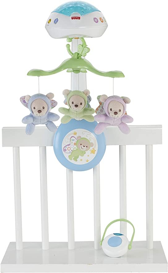 Fisher Price Doux Reves Papillon 3 En 1 Mobile Musical Pour Lit Bebe Te Kadolog