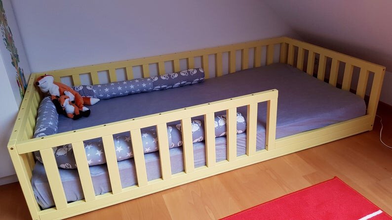 Lit Bebe Au Sol 140 X 70 Kadolog