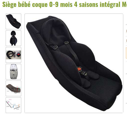 Reservez Le Cadeau Siege Bebe Pour Remorque Velo Kadolog
