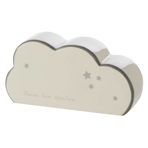 Tirelire Nuage En Ceramique Blanche Songe Maisons Du Monde Kadolog
