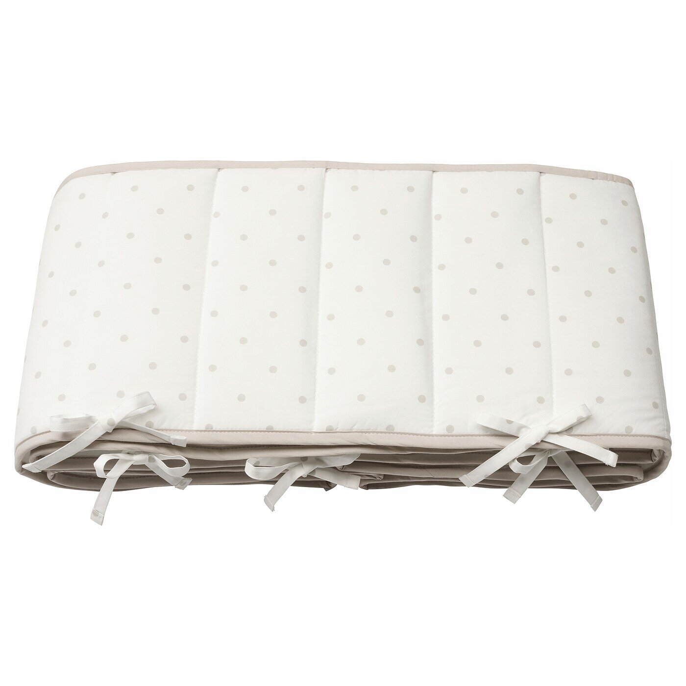 Koop Verlanglijstitem Lenast Tour De Lit Bebe A Pois Blanc Gris 60x1 Cm Ikea Kadolog