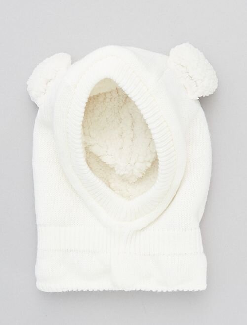 Cagoule Fourree Bebe Blanc Kiabi 6 00 Kadolog Cagoule Fourree Bebe Blanc Kiabi 6 00 Kadolog