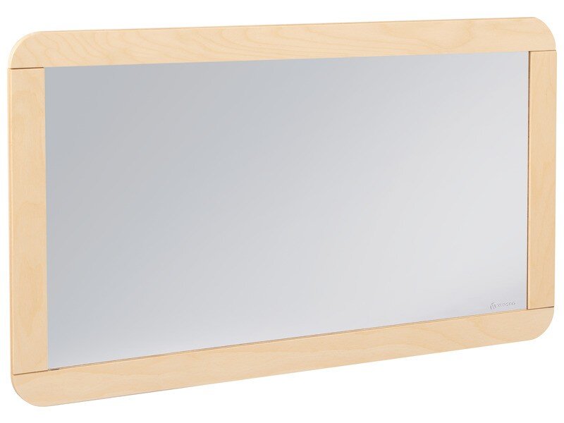 Grand Miroir Incassable Marque Wesco Couleur Bois Naturel Kadolog Grand Miroir Incassable Marque Wesco Couleur Bois Naturel Kadolog