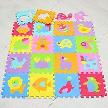 Tapis De Sol Epais Pour L Eveil De Bebe 1119 Puzzle Geant Aux Moti Kadolog