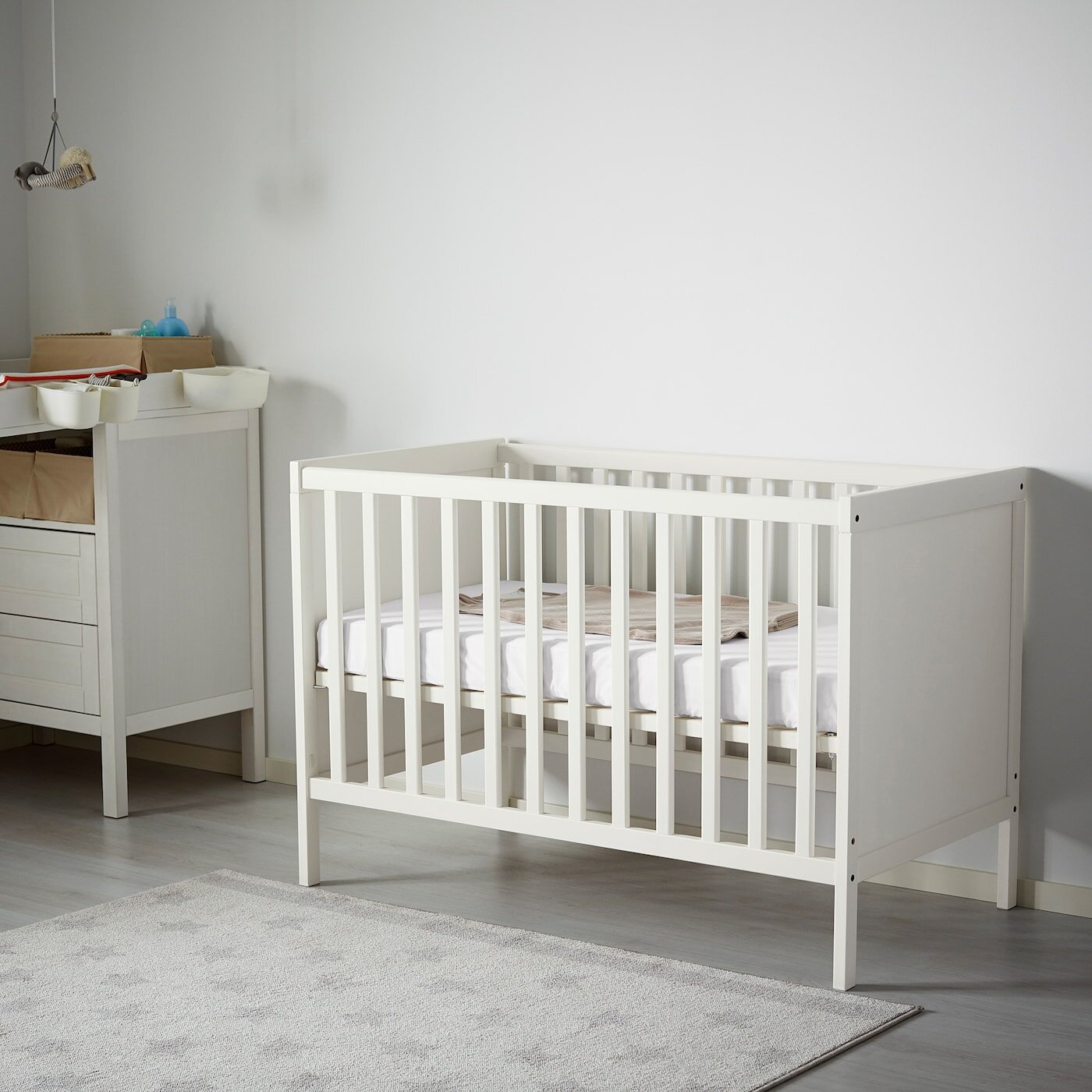 Sundvik Lit Bebe Blanc 60x1 Cm Ikea Kadolog