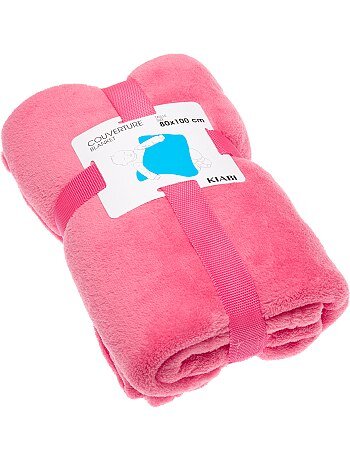 Koop Verlanglijstitem Plaid Pour Bebe En Polaire Bebe Fille Kiabi 5 00 Kadolog