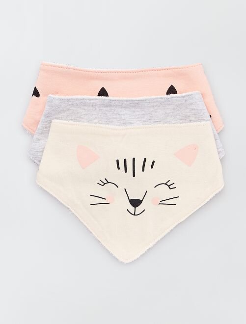 Lot De 3 Bavoirs Bandana Imprimes Bebe Fille Camel Beige Noir Kiabi Kadolog Lot De 3 Bavoirs Bandana Imprimes Bebe Fille Camel Beige Noir Kiabi Kadolog