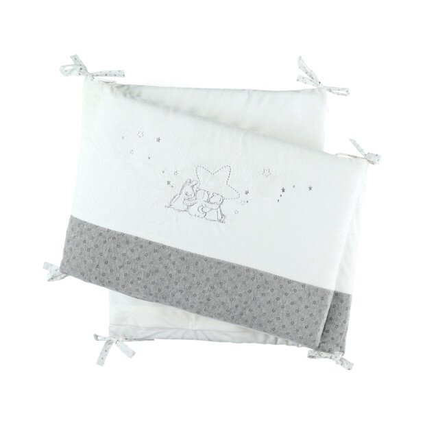 Tour De Lit Blanc Mixte Poudre D Etoile Noukie S Kadolog