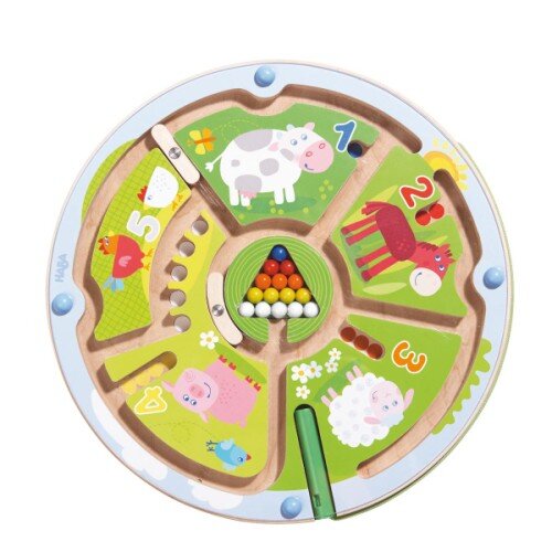 Cadeau Fille 3 Ans NOKDAL Jeu Labyrinthe Agnetique Enfant Labyrinthe Billes Agnétiques Jeu De Societe 3 Ans