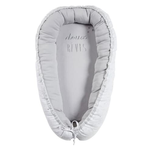 Reducteur De Lit Bebe En Coton Ecru Blanc Et Gris Celeste Maisons Du Kadolog Reducteur De Lit Bebe En Coton Ecru Blanc Et Gris Celeste Maisons Du Kadolog