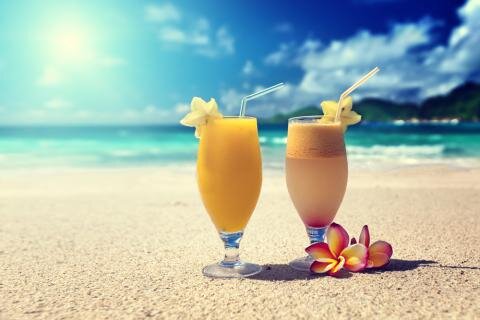 Cocktail Au Bord De La Plage Kadolog