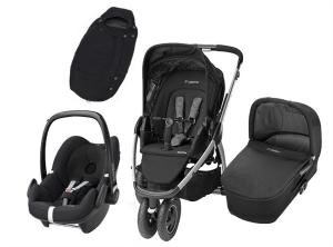 Poussette maxi shop cosi mura trio
