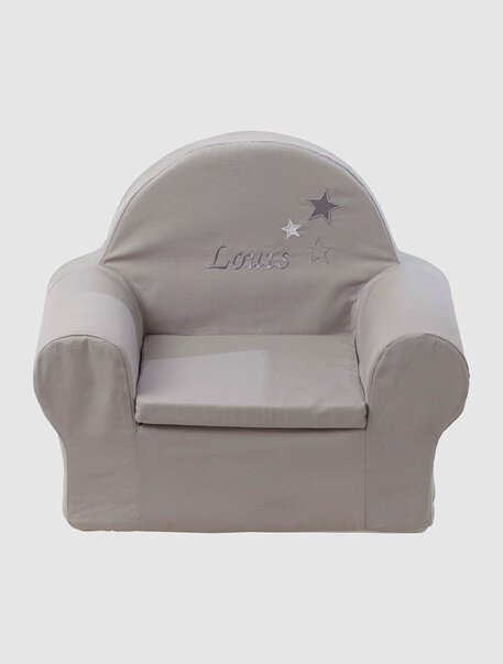 Purchase Wishlist Item Fauteuil En Mousse Personnalisable Gris Clair Vertbaudet Kadolog