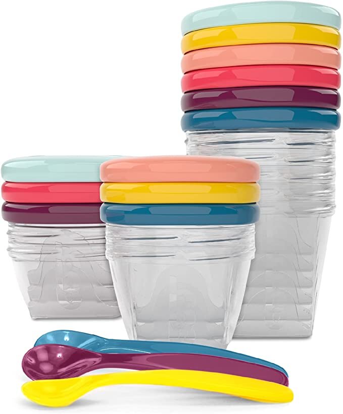 Babymoov Multi Set Lot de Pots de Conservation Hermétiques Kadolog