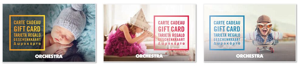 Réservez le cadeau - La carte cadeau Orchestra - Kadolog