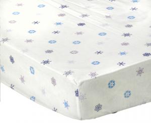 Drap Housse La Reine Des Neiges En Coton 90 X 200 Cm Collishop