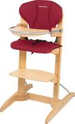 Chaise Haute Bebe Confort Woodline Lifestyle Red Aubert Autour De Bebe Allobebe Fr Kadolog