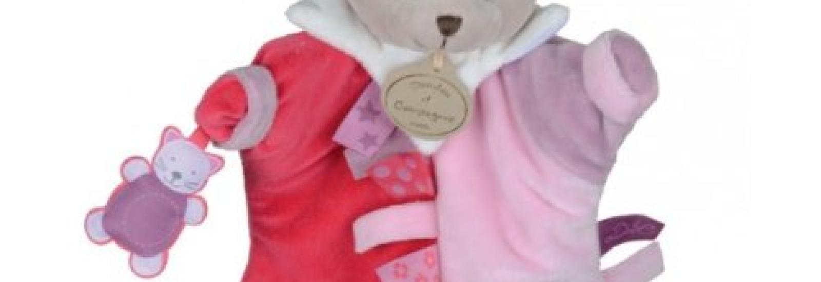 Coffret naissance pyjama et peluche Chou de Chic - Bébé fille 6 mois