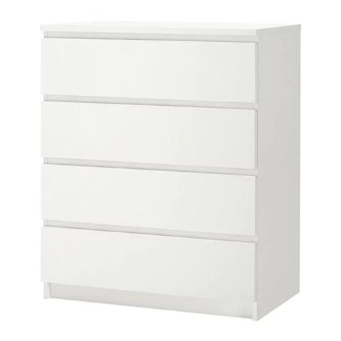 MALM Ladekast met 4 lades 80 x 100 cm - IKEA | Kadolog