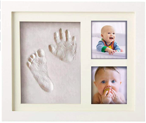 Kit Empreinte de pieds bébé avec cadre illuminé déco enfant - Petit Toucan