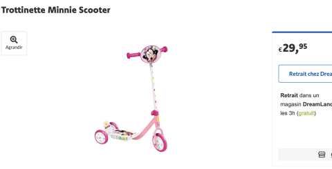 Trottinette Minnie Scooter