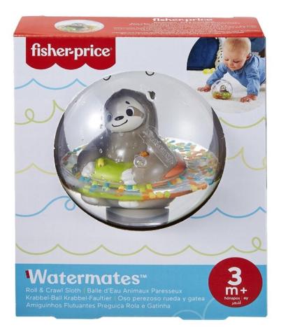 MATTEL Balle d'eau animaux paresseux Fisher Price pas cher 