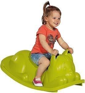 Smoby Bascule Chat Jeu de Plein Air Enfant Des 18 Mois Assise Ergonomique Vert 830104 Amazon .be Cuisine et maison Kadolog