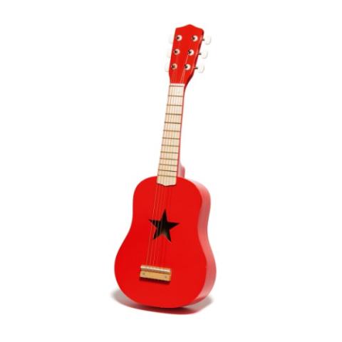 Guitare étoile rouge Oxybul pour enfant de 3 ans à 8 ans - Oxybul