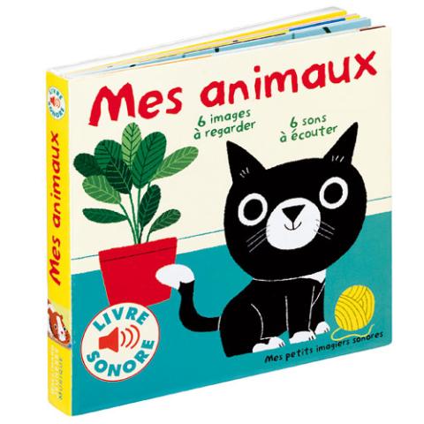 Livre sonore Mes animaux pour enfant de 9 mois à 3 ans - Oxybul éveil et