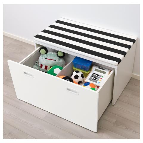 weerstand Tweede leerjaar Grillig STUVA / FRITIDS Speelgoedkisten 2 stuks met bank, wit, wit, 90x50x50 cm -  IKEABack Bu | Kadolog