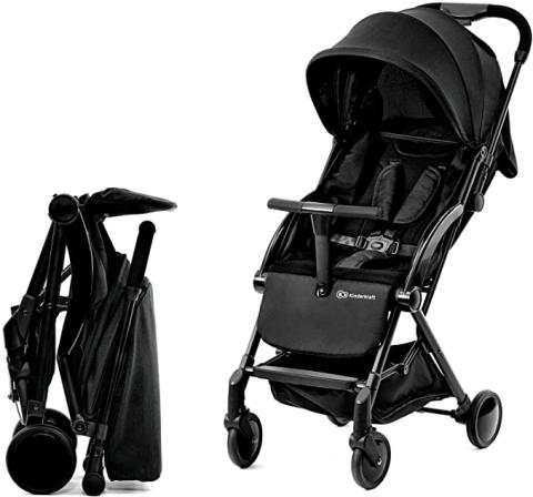 Kinderkraft Poussette Compacte PILOT, Ultra Légère, Pliable, 0 mois et 