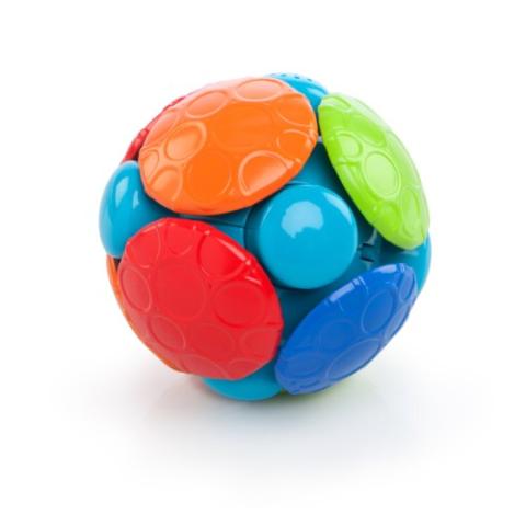 Balle vibrante et sauteuse Oball pour enfant de 3 mois à 2 ans - Oxybul  éveil et jeux