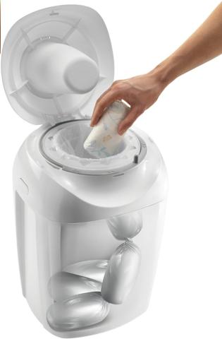 Tommee Tippee Poubelle à langes Sangenic TEC, DreambabyBack ButtonSearch