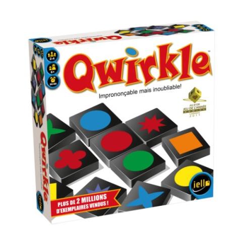Jeu de société Qwirkle pour enfant dès 6 ans - Oxybul éveil et jeux