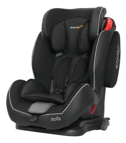 Dreambee Siège-auto Essentials IsoFix Groupe 1/2/3 noir/gris, Dreambaby