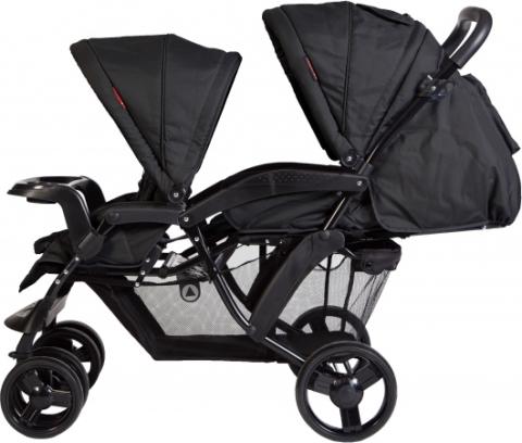 onderzeeër adopteren Beknopt Duo buggy Topmark Tandem Riley Black | Kadolog