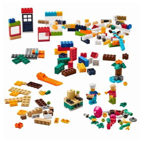 BYGGLEK Boîte de 201 briques LEGO® - multicolore - IKEA | Kadolog