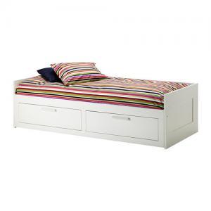 BRIMNES Structure divan avec 2 tiroirs - IKEA | Kadolog