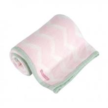 Drap-housse bébé fille rayures roses Mlle Cerise