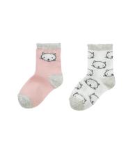 5 paires de chaussettes bébé avec bambou beige - HEMA