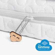 AeroSleep Matelas pour lit de bébé Evolution + 2 draps-housses Lg