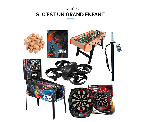 Le top des idées cadeaux pour les hommes - Kadolog