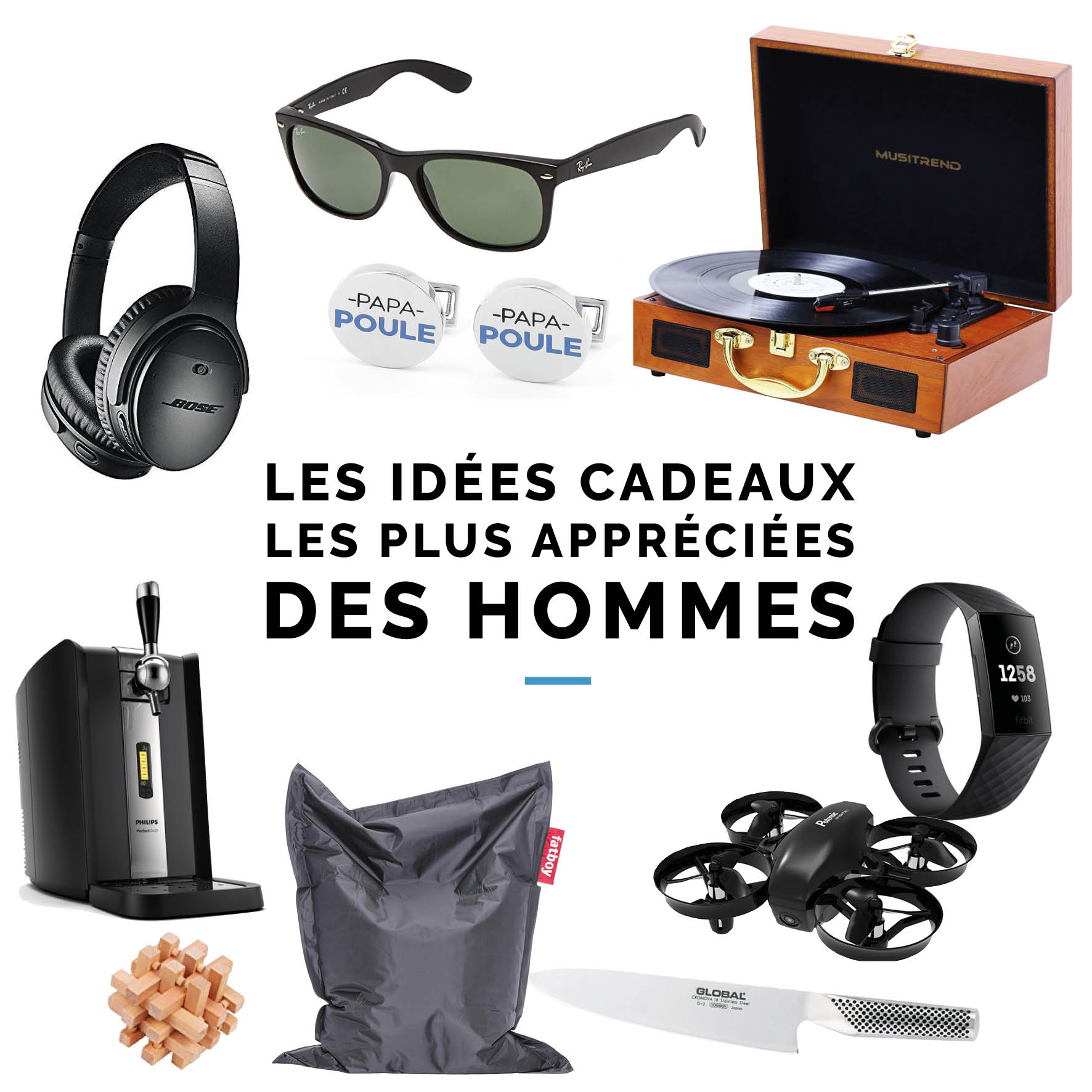 Cadeaux homme : les meilleurs idées cadeaux pour un homme